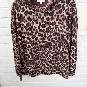 Westbound Brown and Black Leopard Print